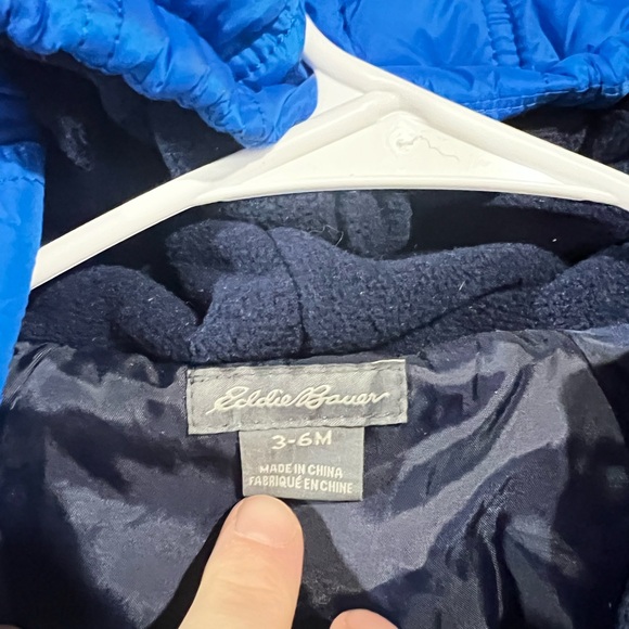 Eddie Bauer Navy Blue Baby Snowsuit - Picture 3 of 4